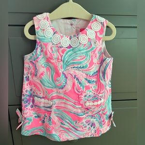 NWT Size 6-12 Month Lilly Pulizter Dress with matching bloomers!